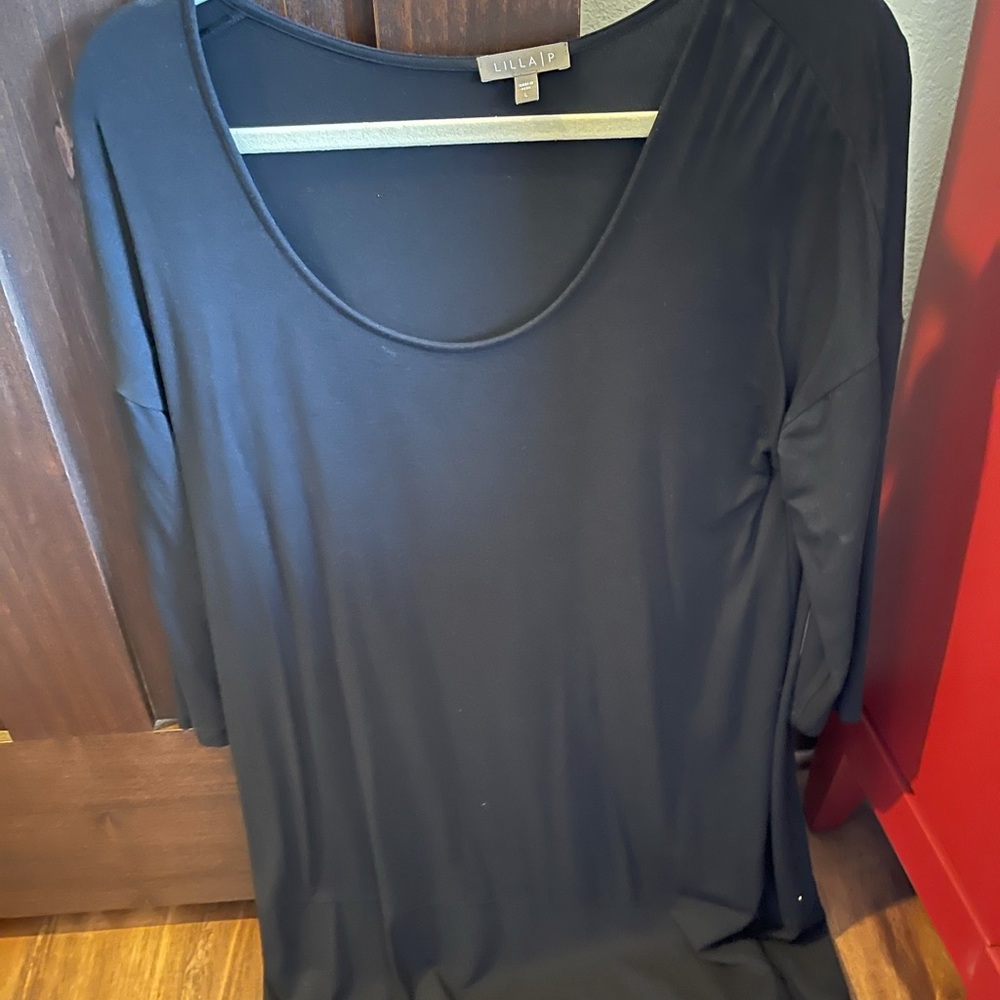 Black casual dress